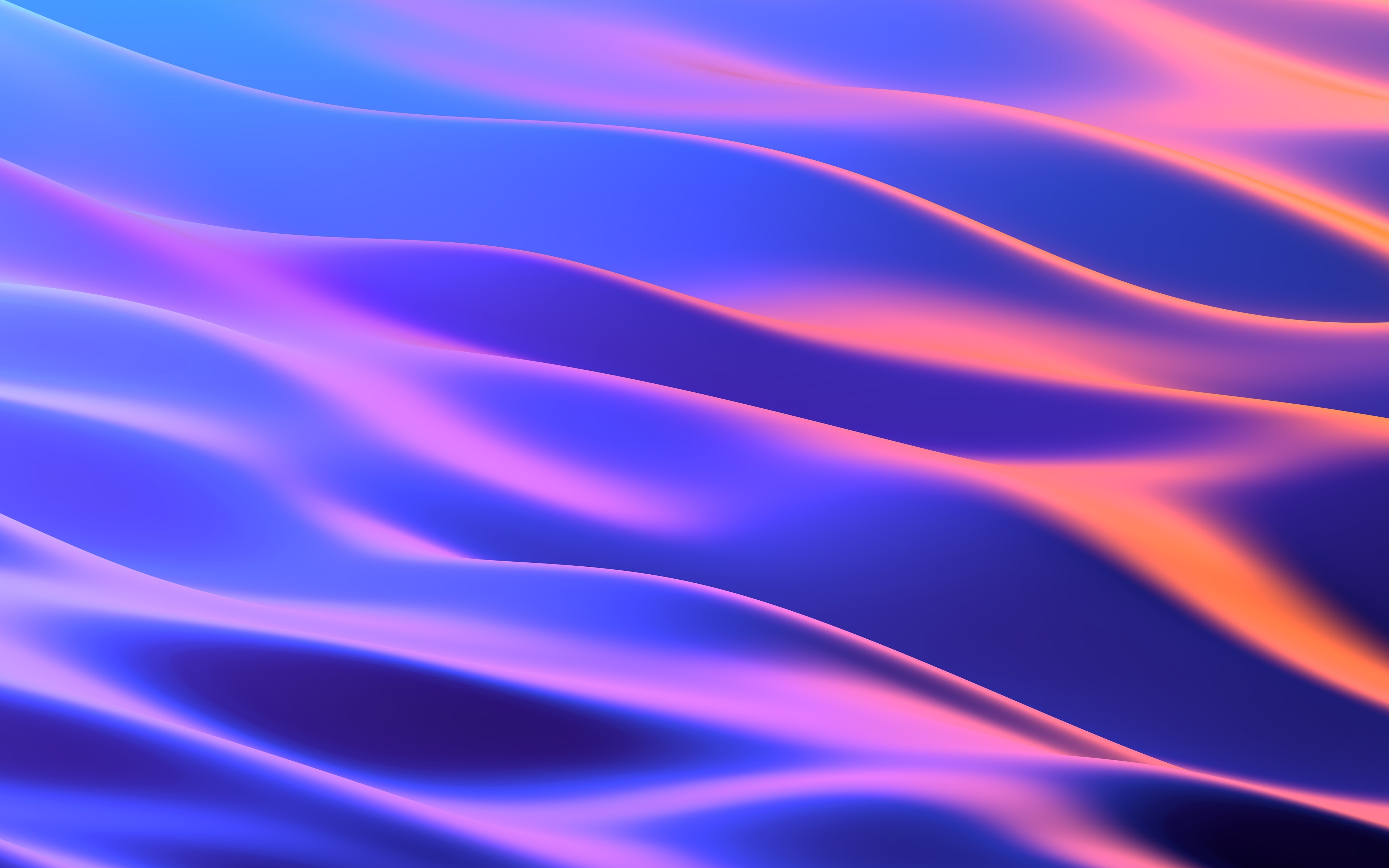 Wallpaper Neon, Waves, Dunes - Resolution:3840x2400 - Wallpx