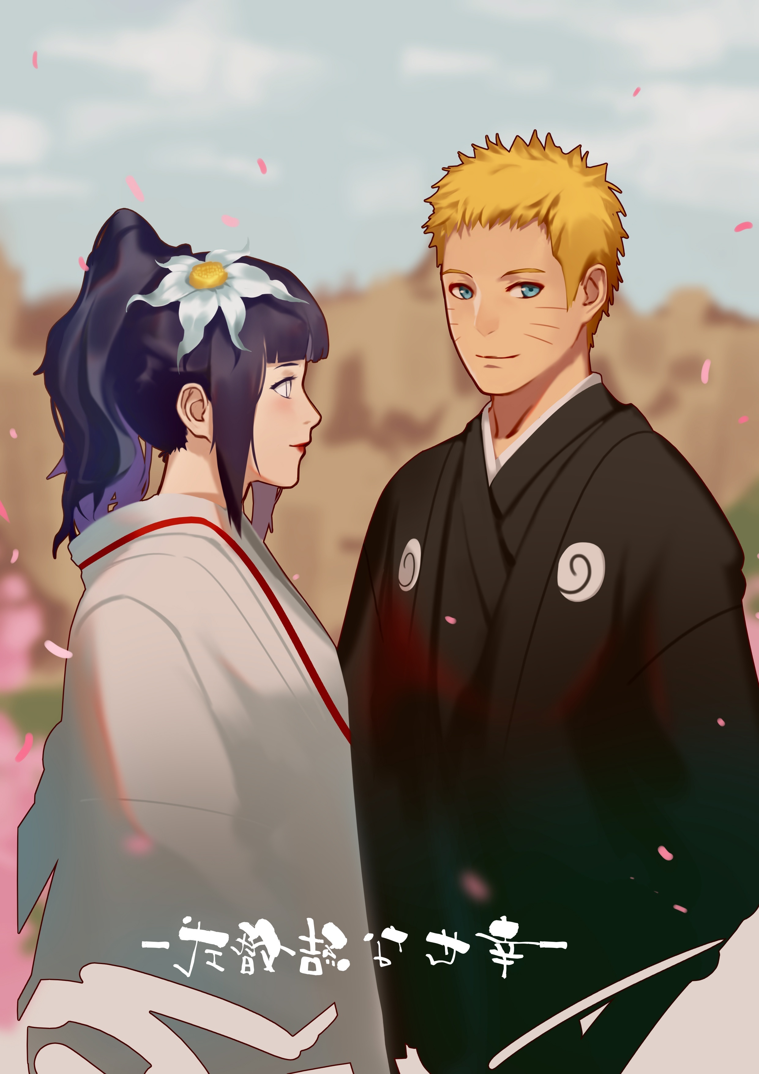 Naruto Hinata Wedding Wallpaper Hd