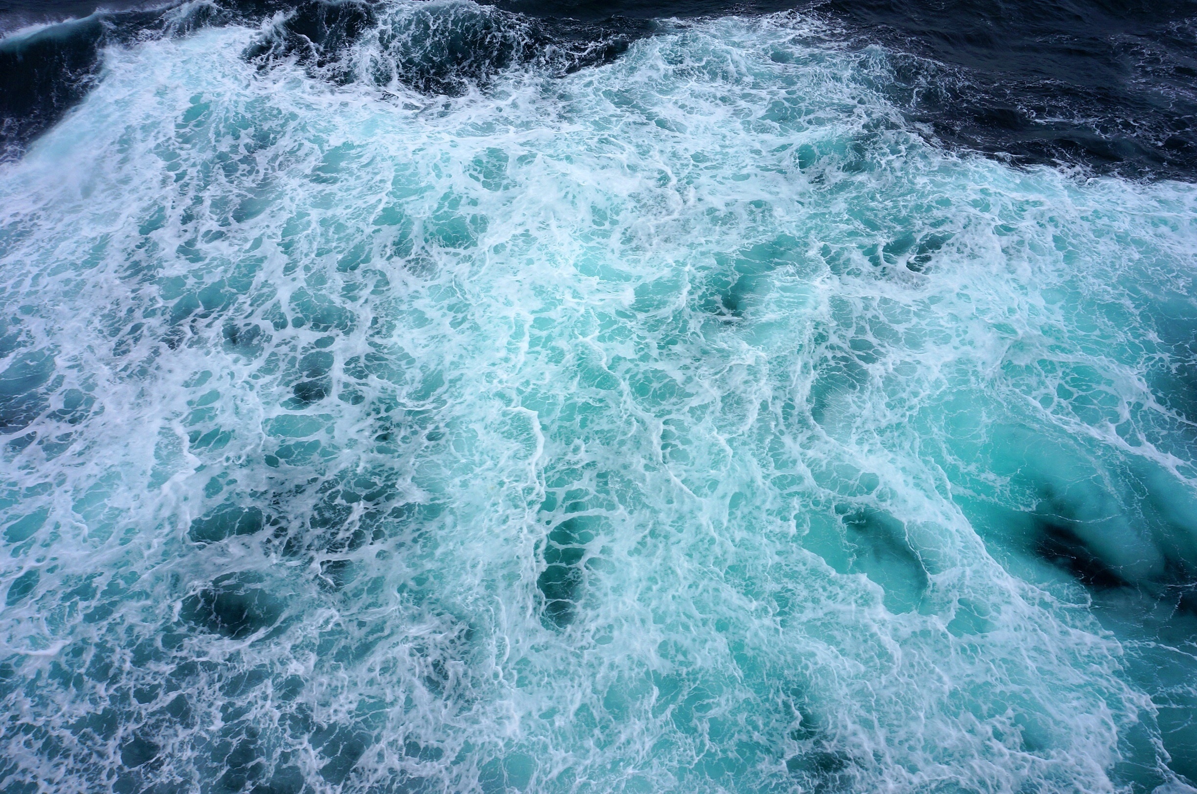 Wallpaper Ocean, Waves, Sea, Foam, Deep - Resolution:2448x1624 - Wallpx