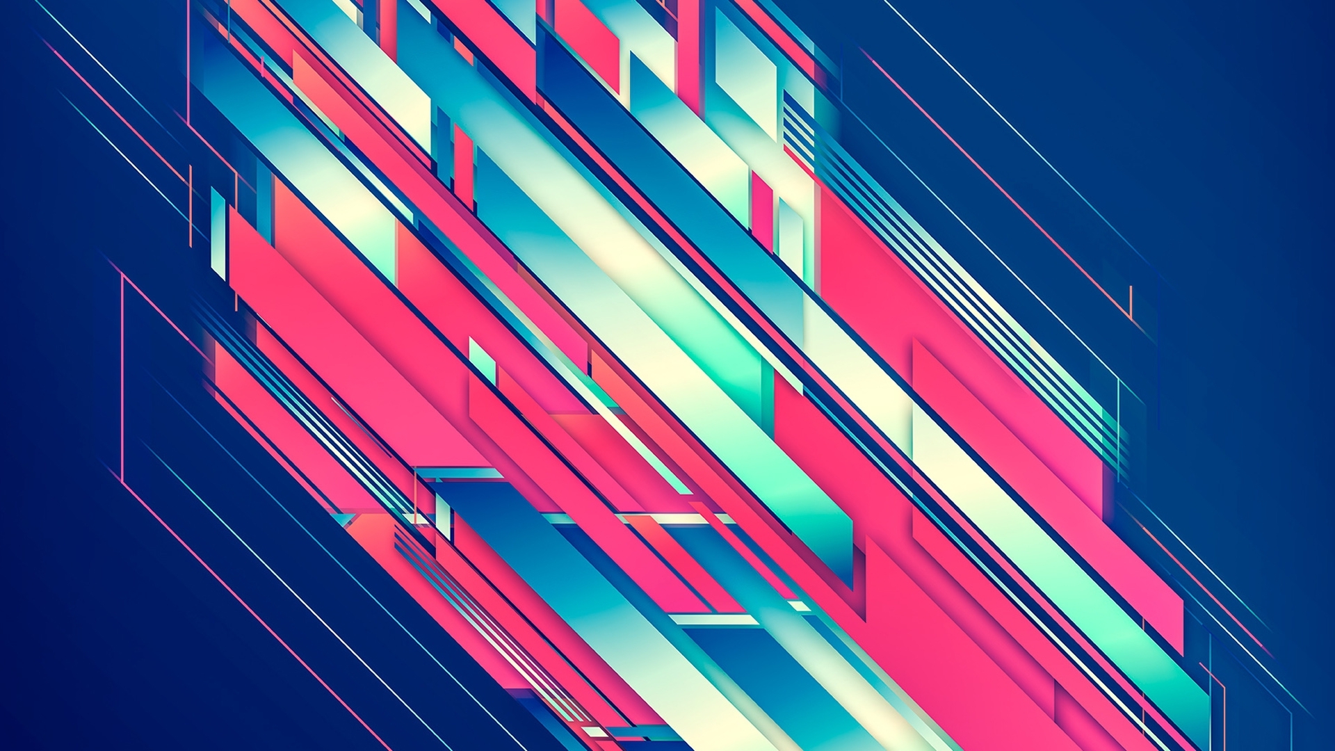 Wallpaper Diagonal Lines, Rectangles - Resolution:1920x1080 - Wallpx