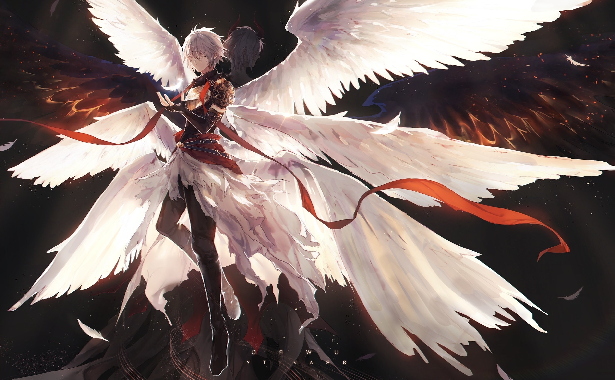 Dark angel | Anime art beautiful, Anime demon, Dark anime