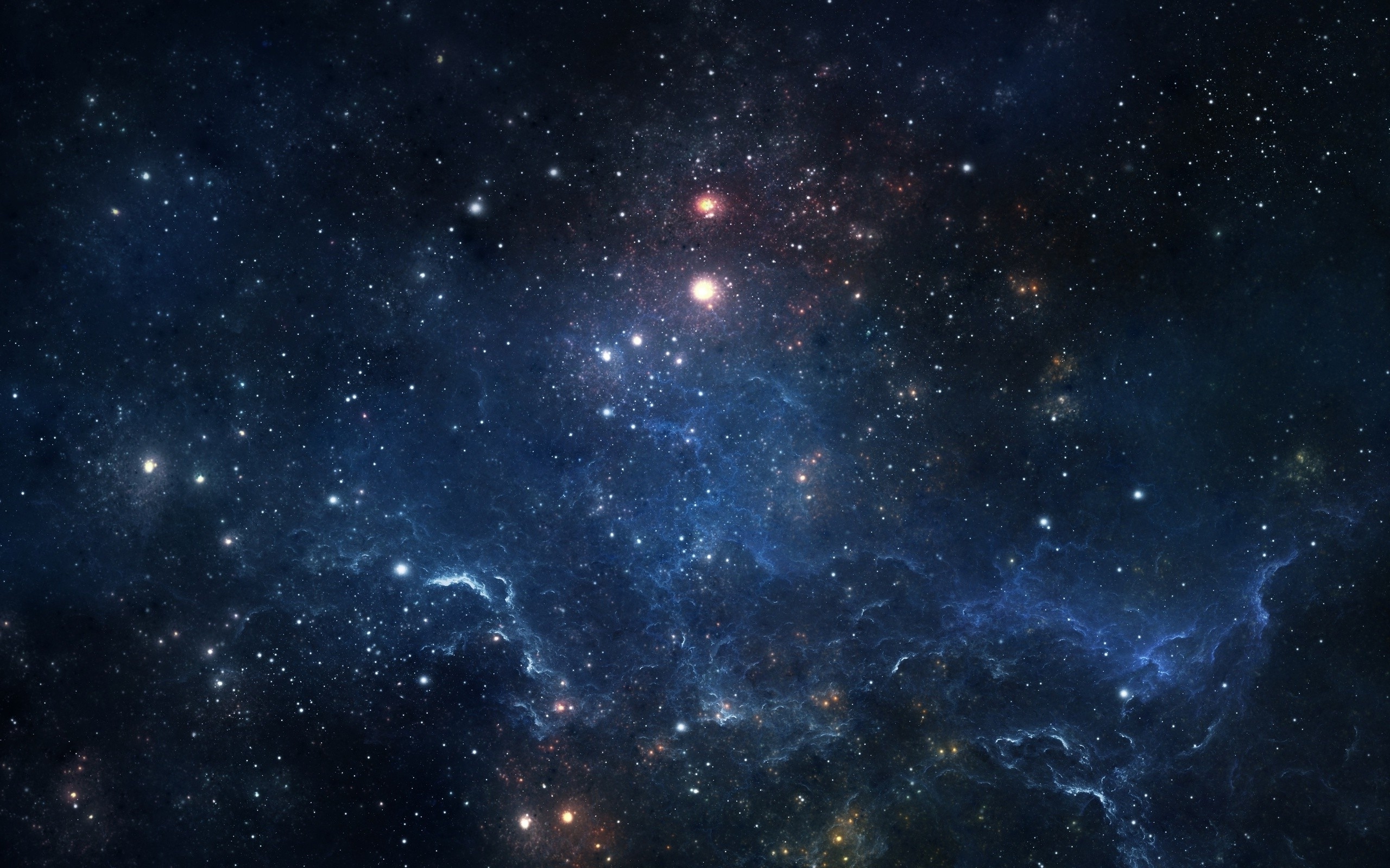 Wallpaper Nebula, Stars, Galaxy - Resolution:2560x1600 - Wallpx