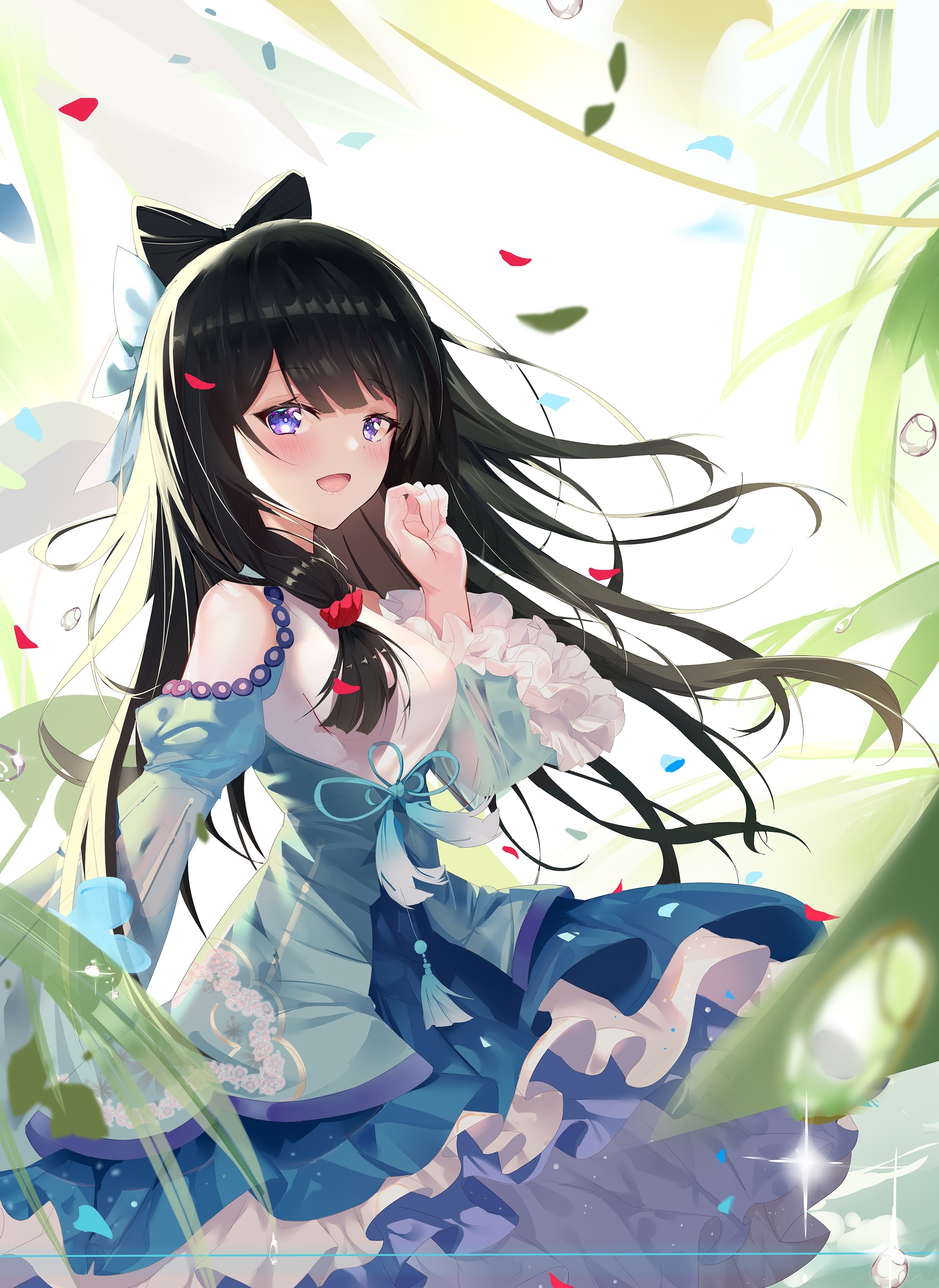 Wallpaper Anime Girl, Revdol! Virtual Idols Next To You, Dress, Cute ...