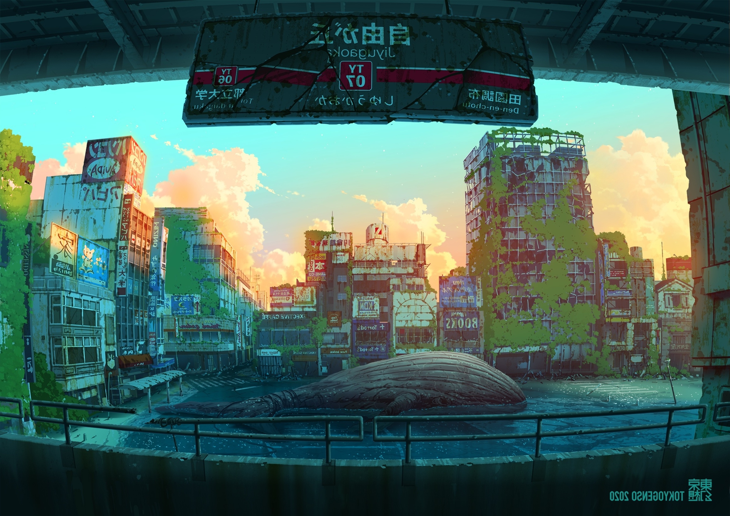 Anime Background Scene Dark Village Ruins Stock Vector (Royalty Free)  2318065683 | Shutterstock