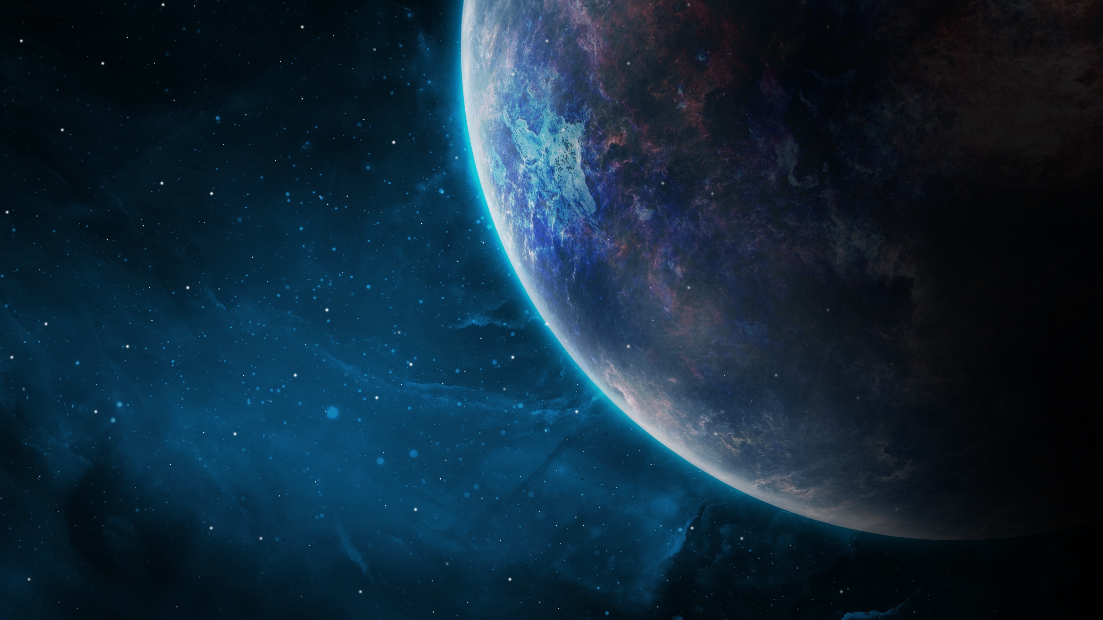 Wallpaper Outer Space, Stars, Universe, Planet - Resolution:3840x2160 ...