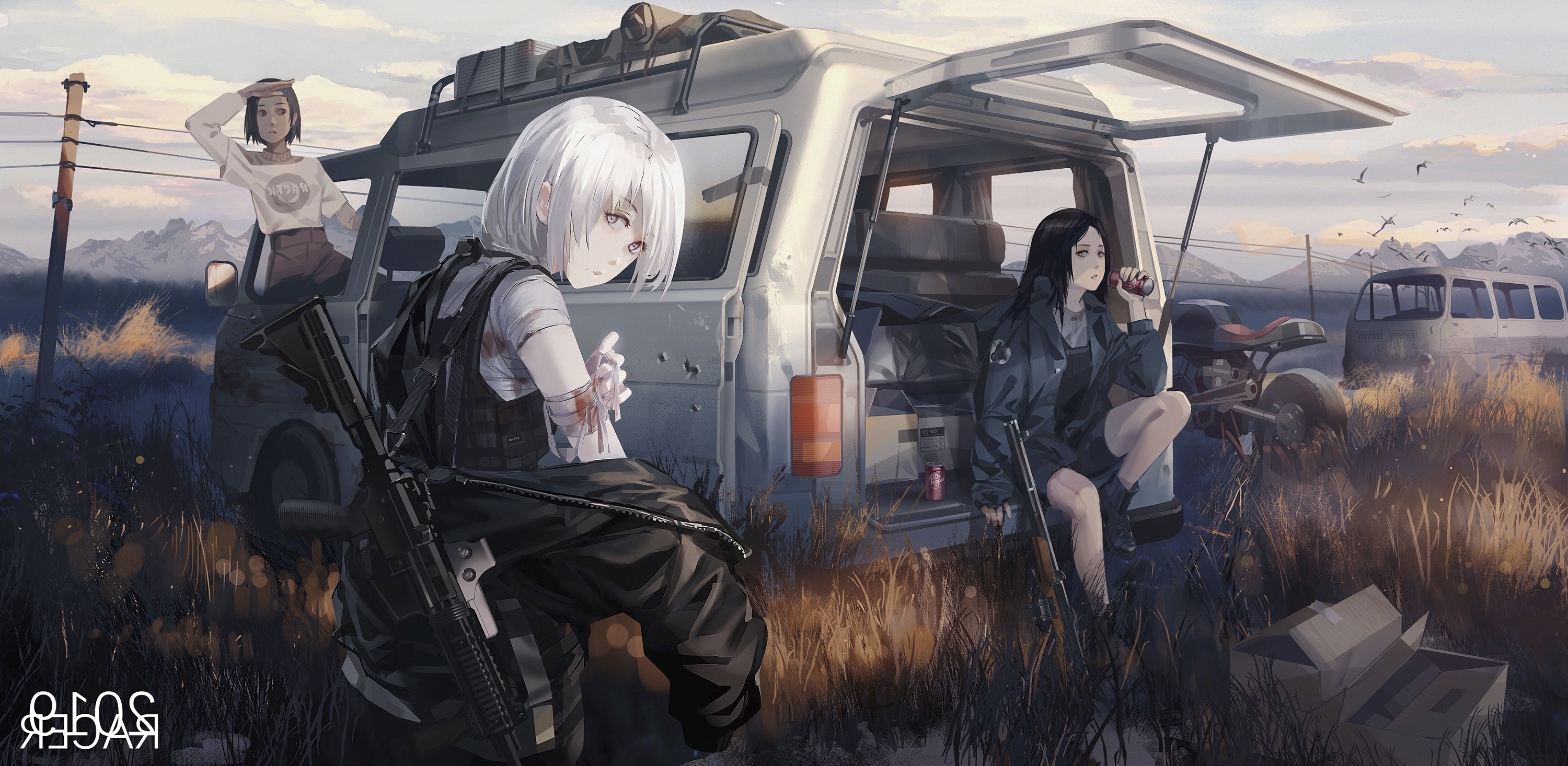 so post apocalypse anime featuring her as the main character when? |  Scrolller