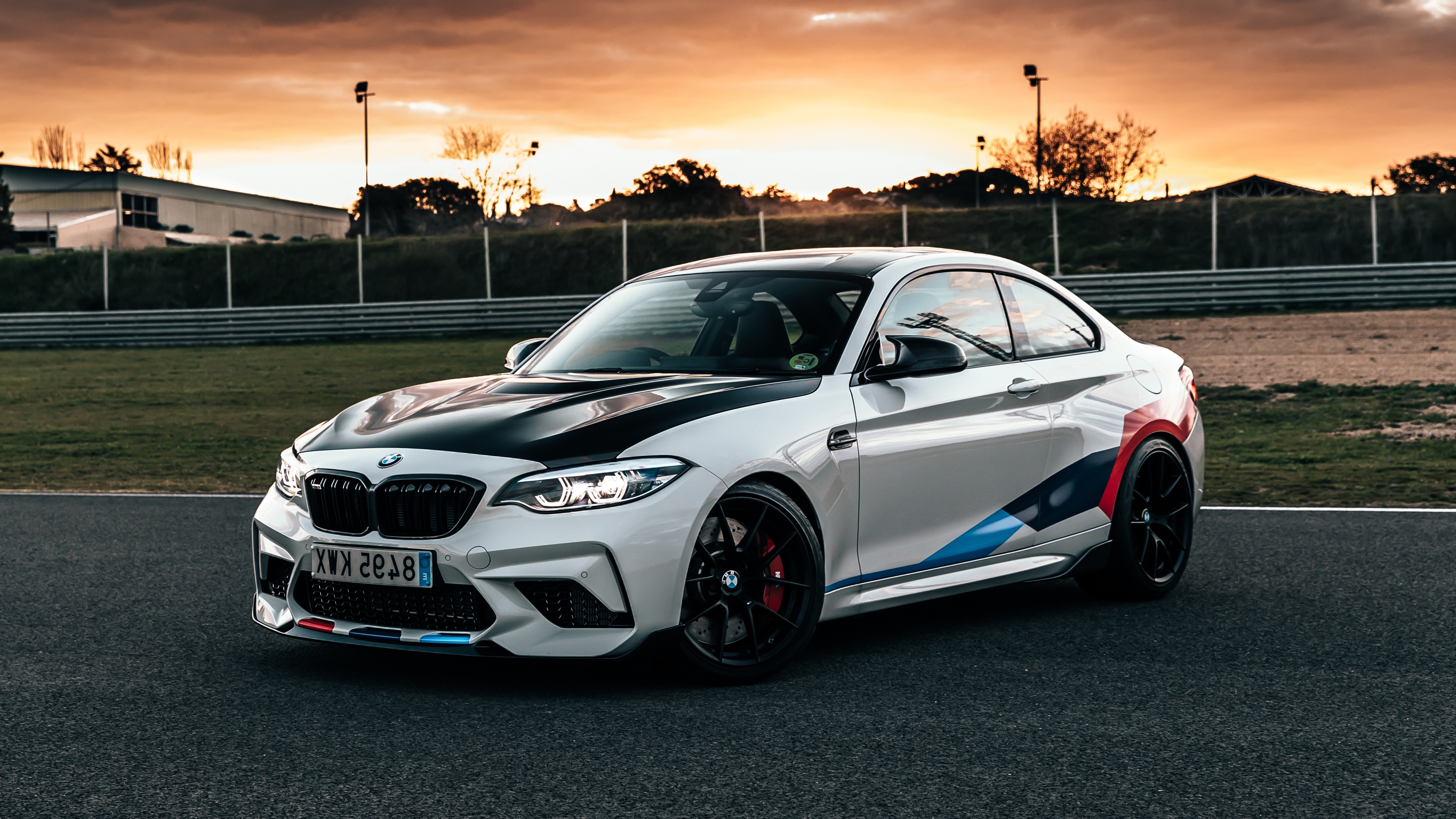 Wallpaper Sport Cars Bmw M2 Competition With M Performance White Resolution 5120x2880 Wallpx