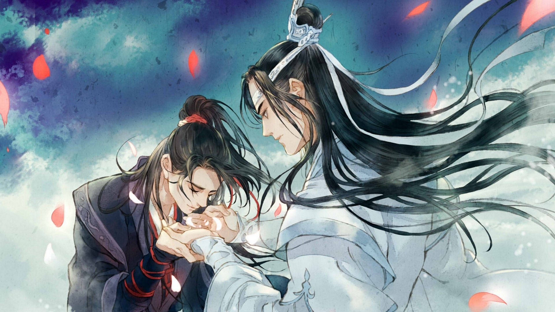 HD wallpaper: Anime, Mo Dao Zu Shi, Red Eyes, Wei Ying