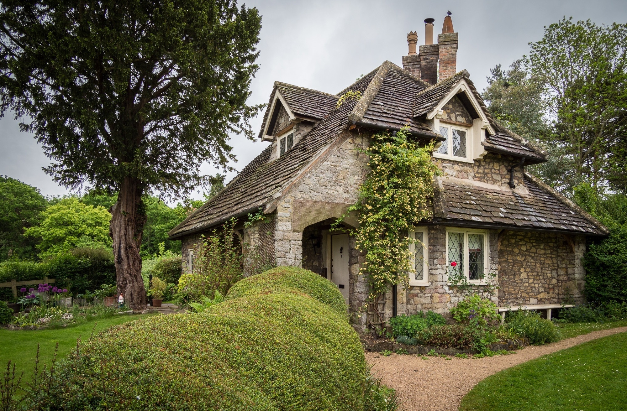 Wallpaper Cottage, Cozy House, Garden - Resolution:2000x1312 - Wallpx