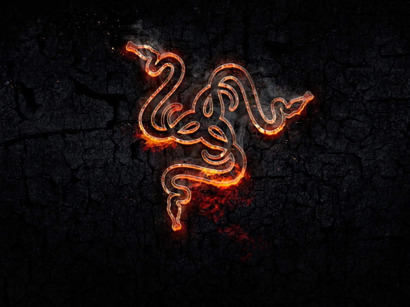 Wallpaper Logo, Razer, Fire, Snake, Gaming - Resolution:1920x1080 - Wallpx