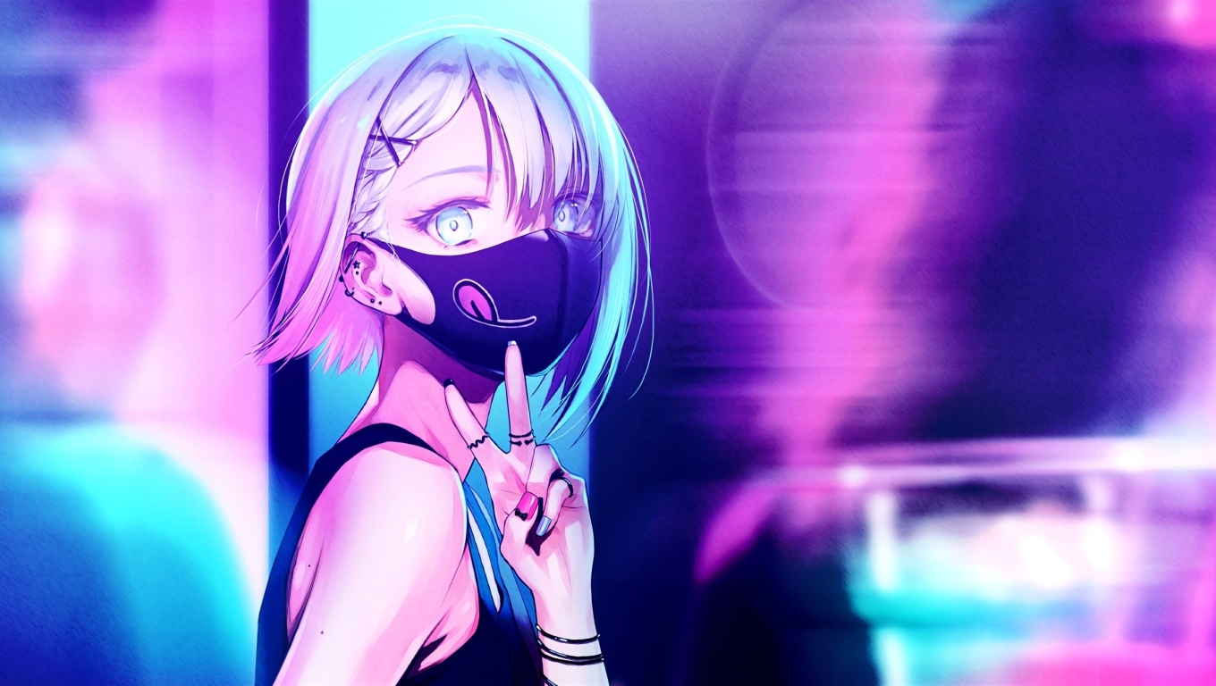 face hair mask-Anime HD Wallpaper Preview
