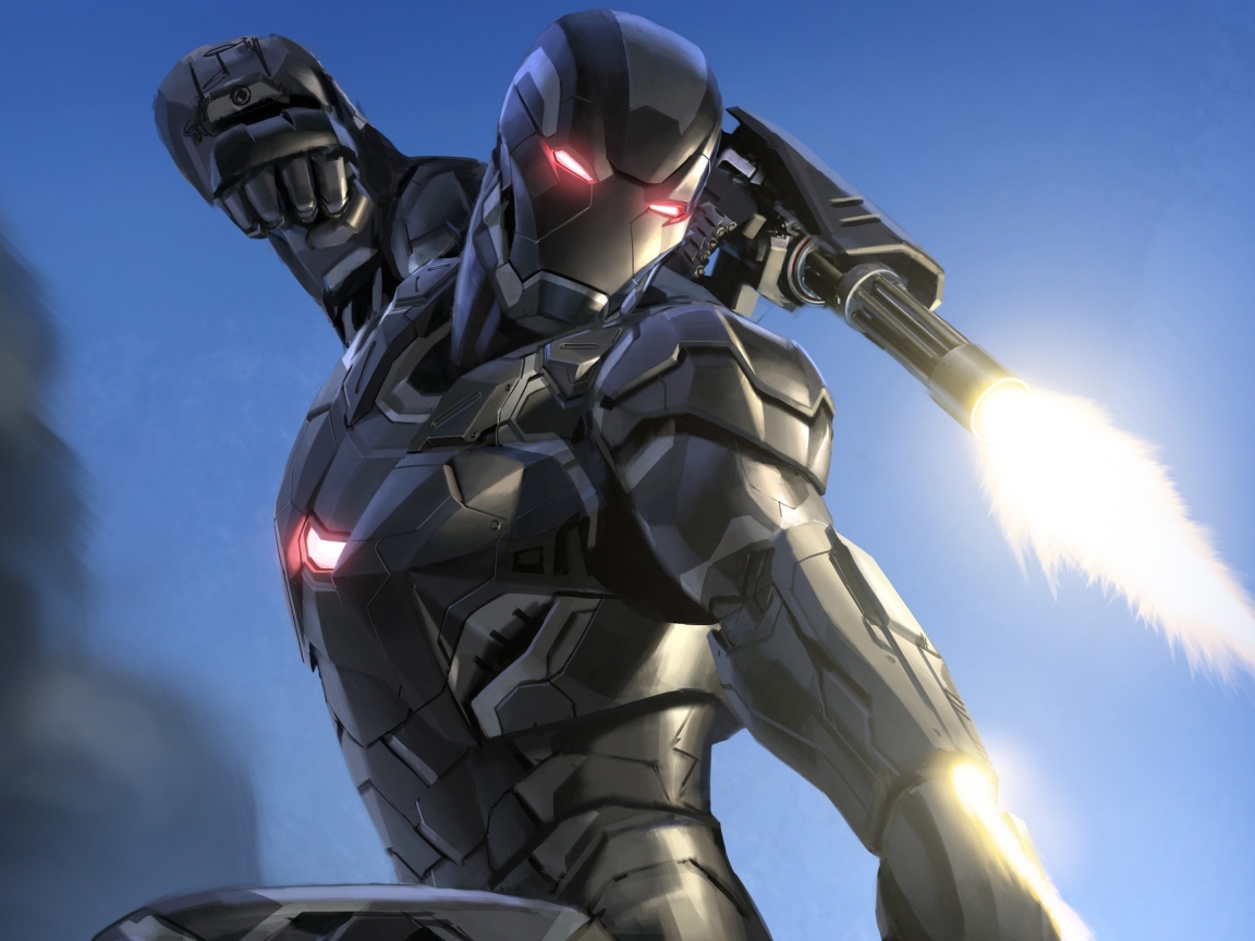Wallpaper Iron Man, War Machine, Nano Suit - Resolution:3840x2160 - Wallpx