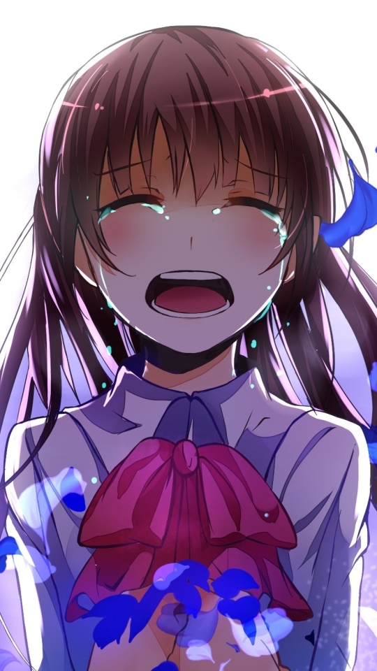 Wallpaper Tears, Anime Girl, Crying - Resolution:2000x1500 - Wallpx