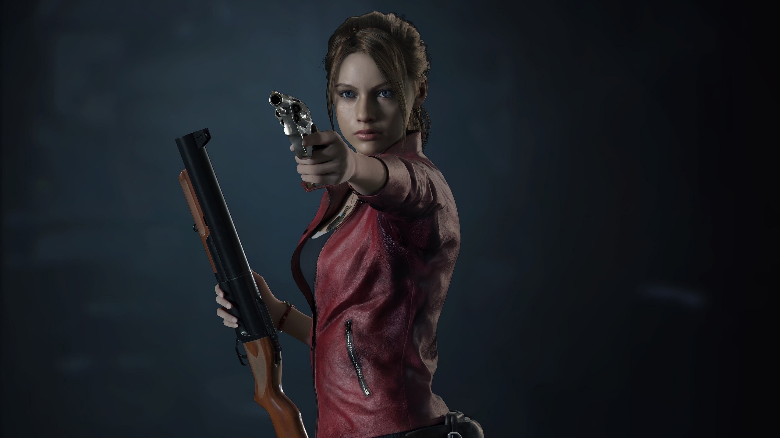 Quadro Claire Redfield Resident Evil 2 Remake 45x35 Gamer