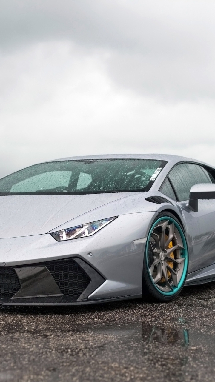 Wallpaper Rain, Lamborghini Huracan, Cars - Resolution:2048x1536 - Wallpx
