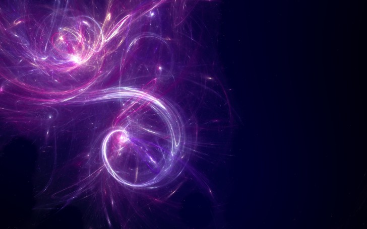 Wallpaper Purple Curves, Digital Art, Particles - Resolution:2560x1600 ...