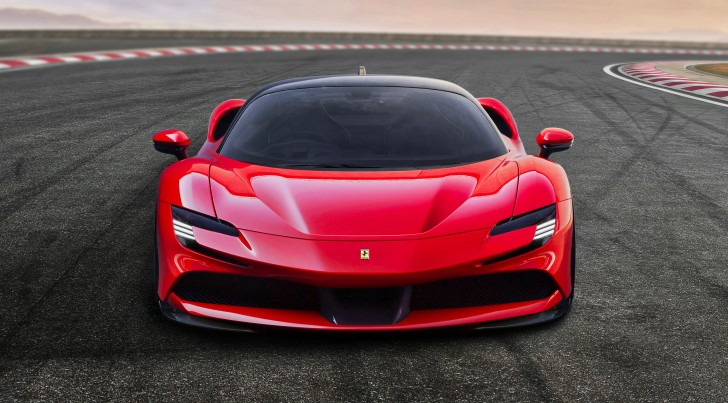 Wallpaper Ferrari Sf90 Stradale, Front View, Red, Supercars ...
