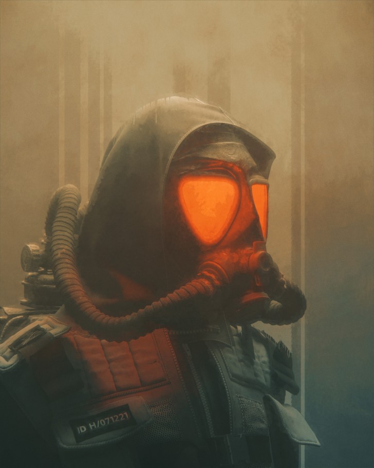 Wallpaper Gas Mask, Suit, Nuclear Apocalypse - Resolution:3200x4000 ...